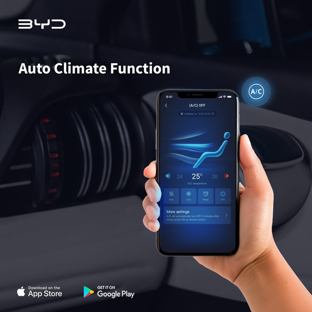 Ứng dụng BYD App và top 7 tính năng nổi bật nhất - BYD Gia Định GEC