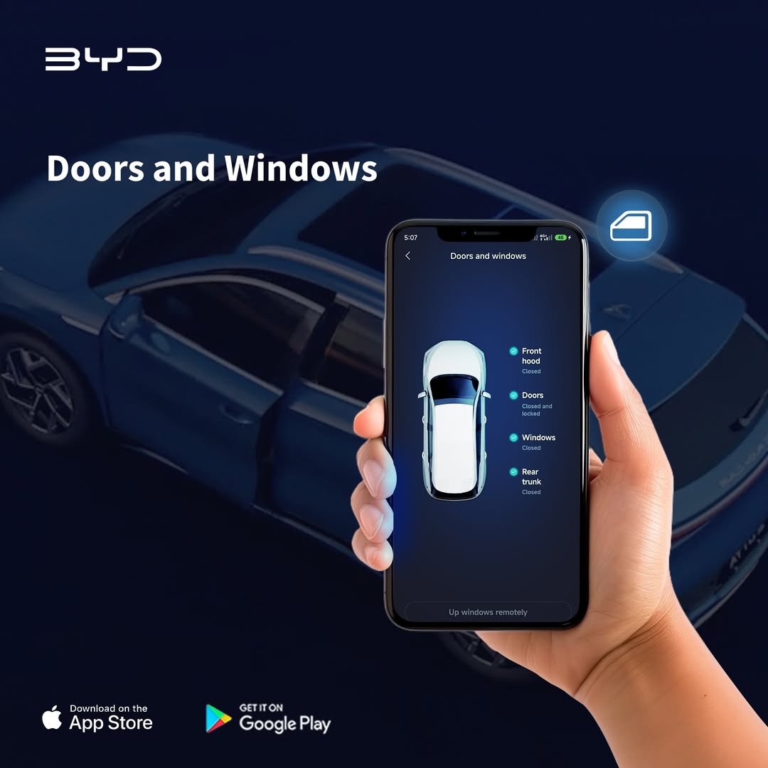 Ứng dụng BYD App và top 7 tính năng nổi bật nhất - BYD Gia Định GEC